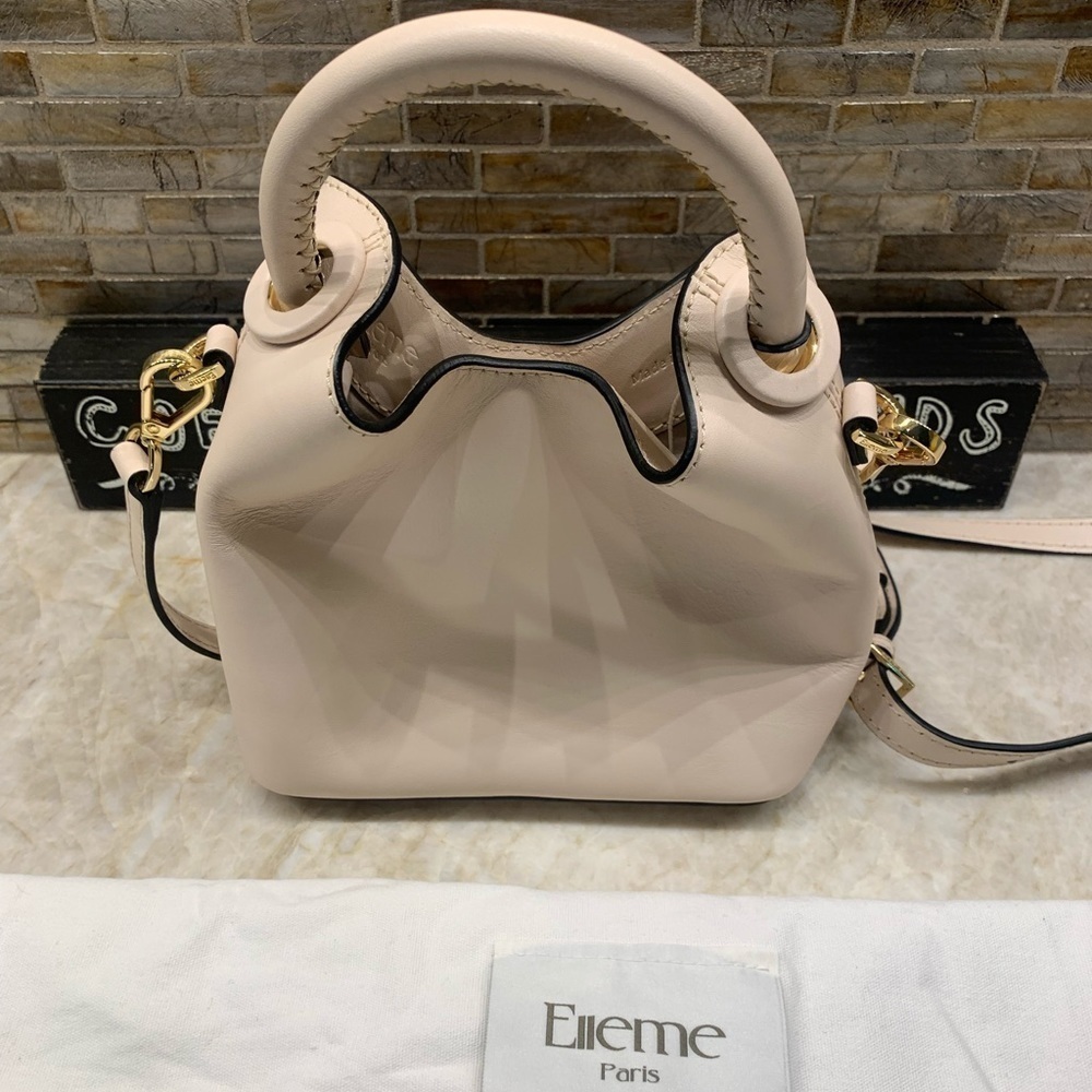 ELLEME Madeleine Mini Leather Tote Bag - Picture 5 of 15